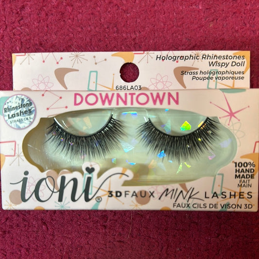 Downtown Holographic Rhinestone Lashes