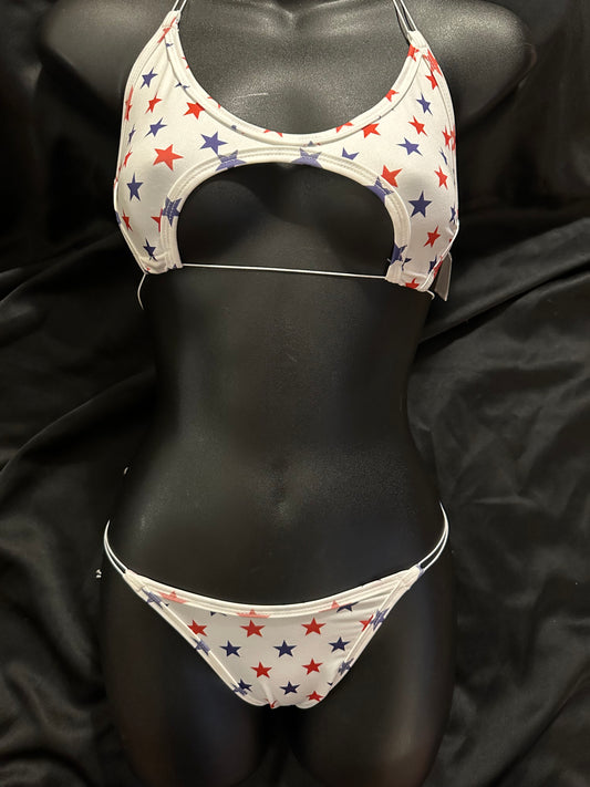 USA Stars Cord Panty Set