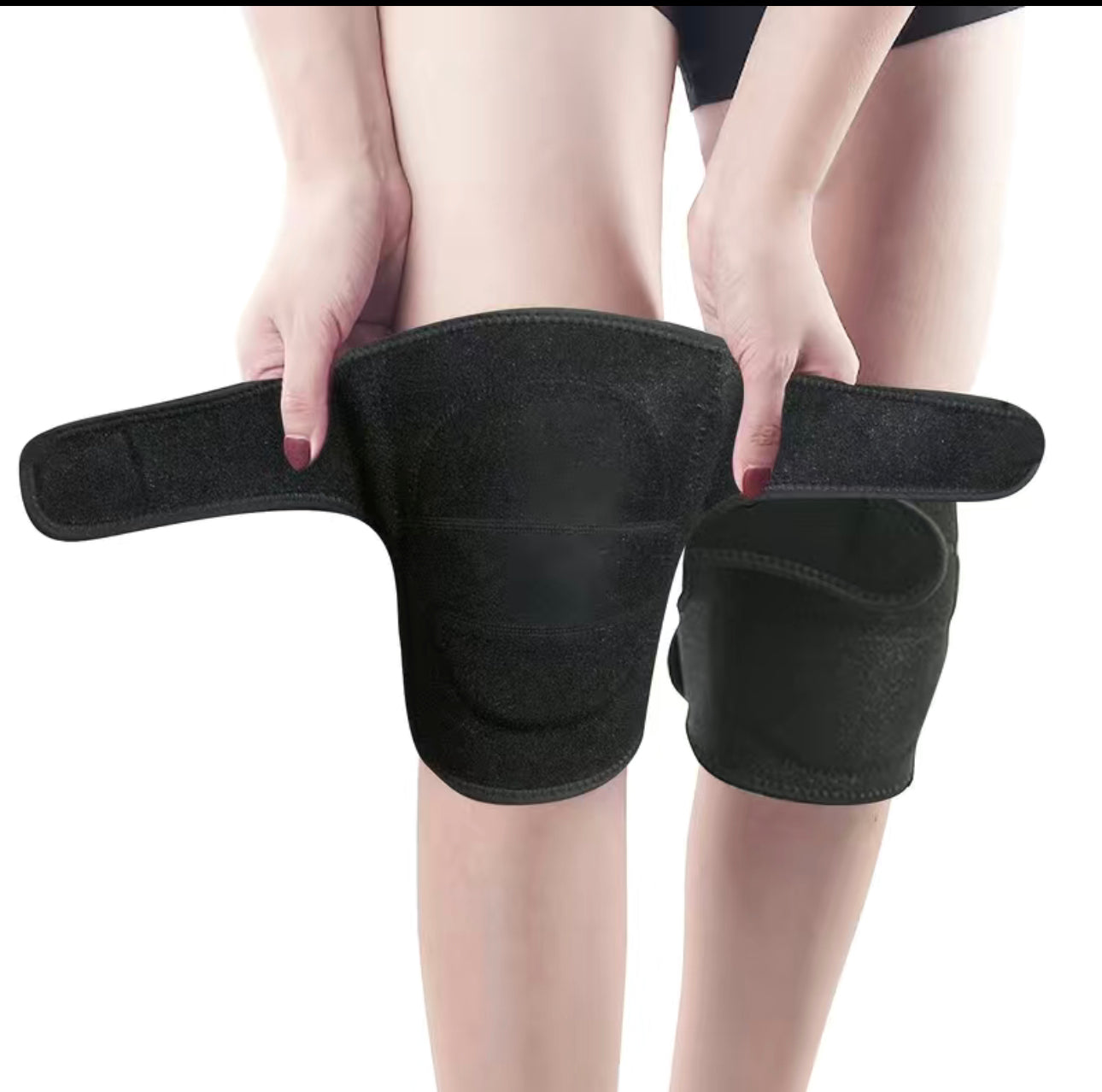 Breathable Knee Pads - (Black)-The Edge OK