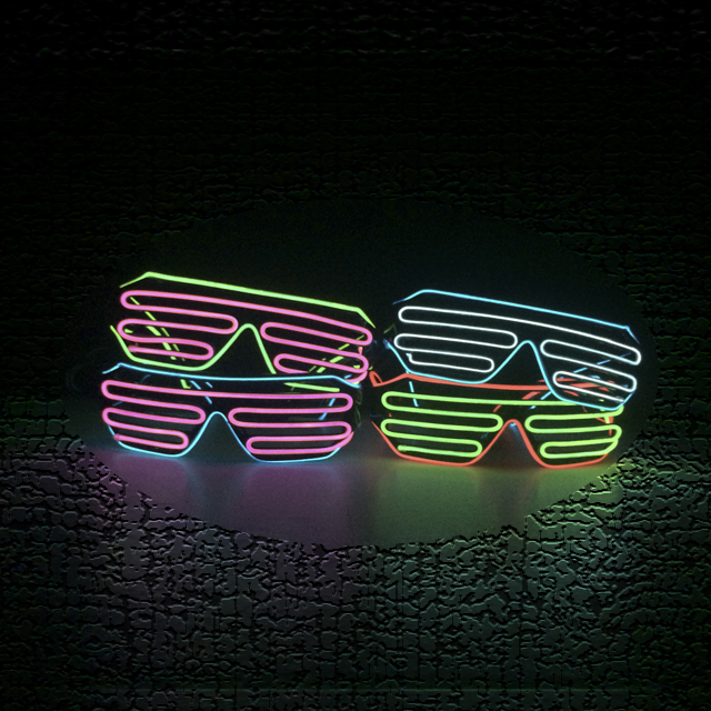 LED FLASH SHUTTER GLASSES