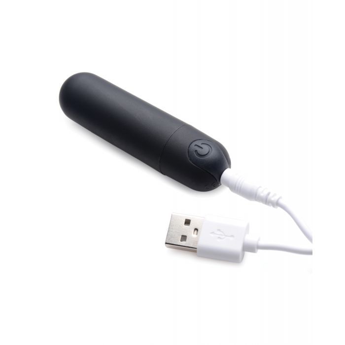 Bang! Vibrating Bullet w/Remote Control - Black-The Edge OK