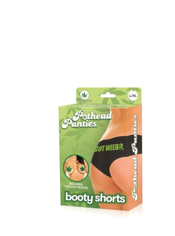 PH-006 Got Weed Booty Shorts-The Edge OK