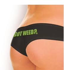 PH-006 Got Weed Booty Shorts-The Edge OK