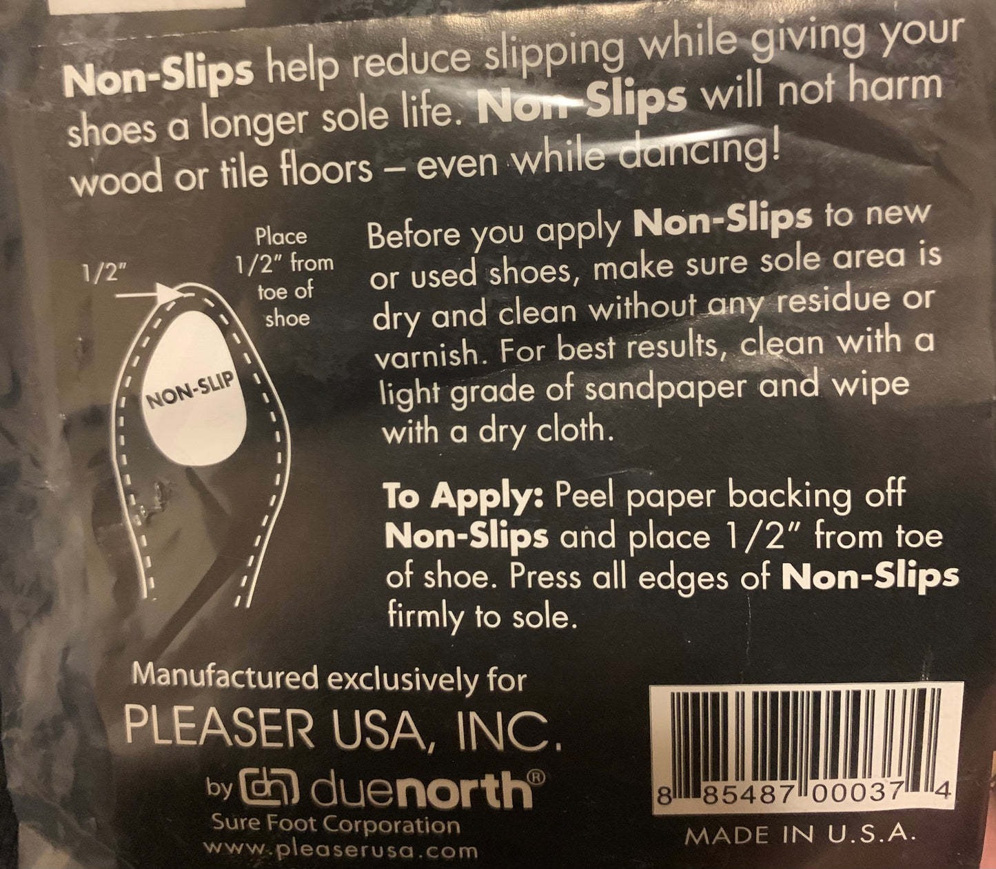 Pleaser Non-Slips-The Edge OK