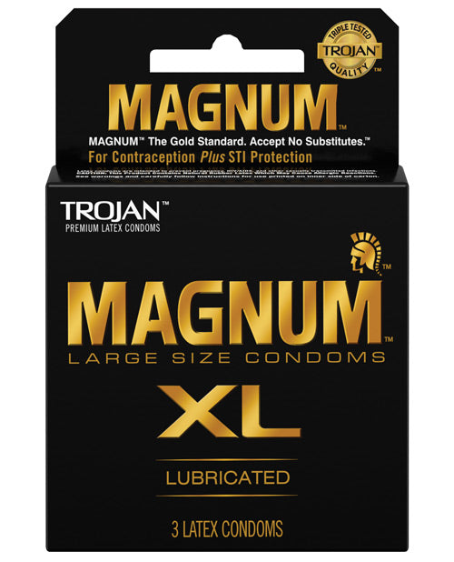 Trojan Magnum XL - Pack of 3-The Edge OK