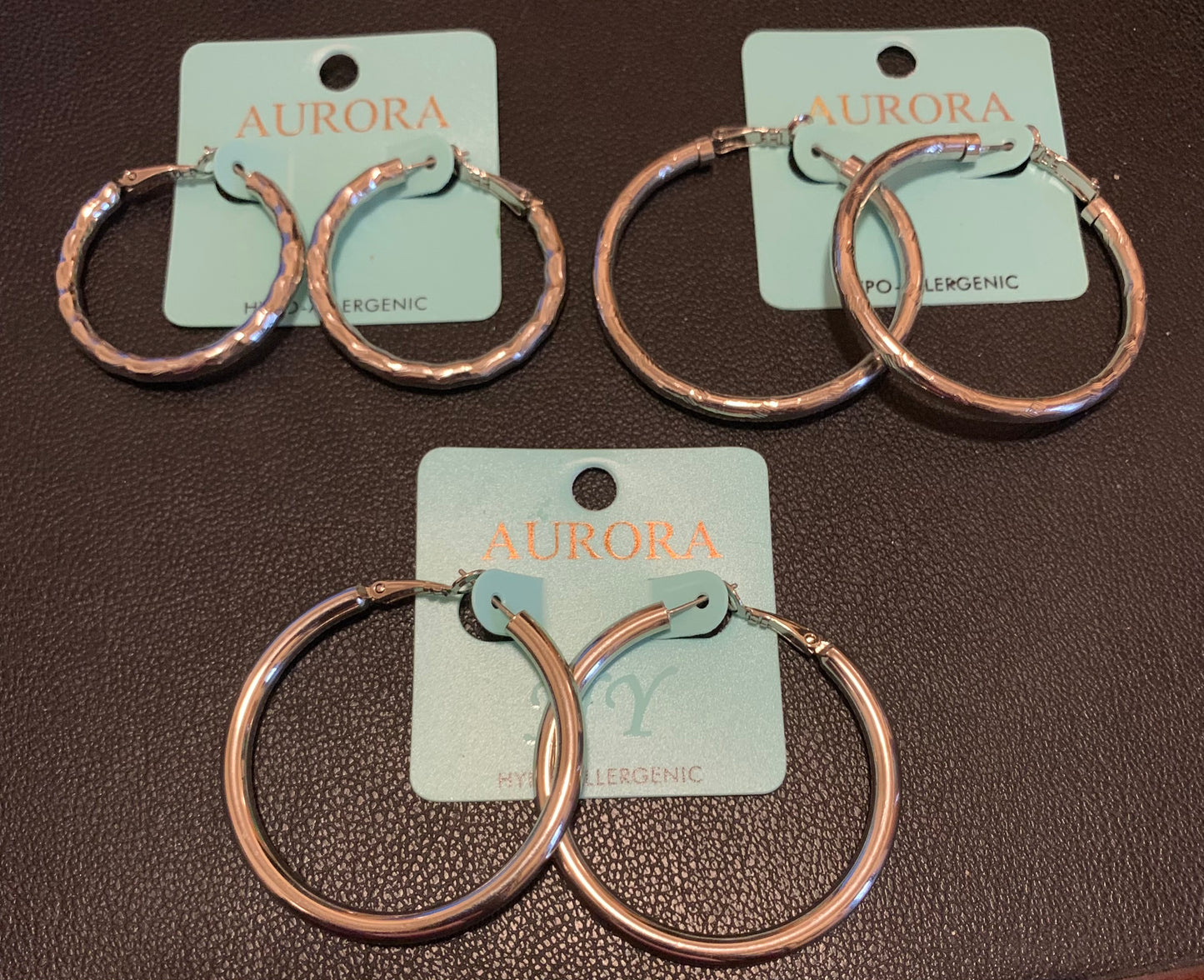 Hypo Allergenic Hoop Earrings-The Edge OK