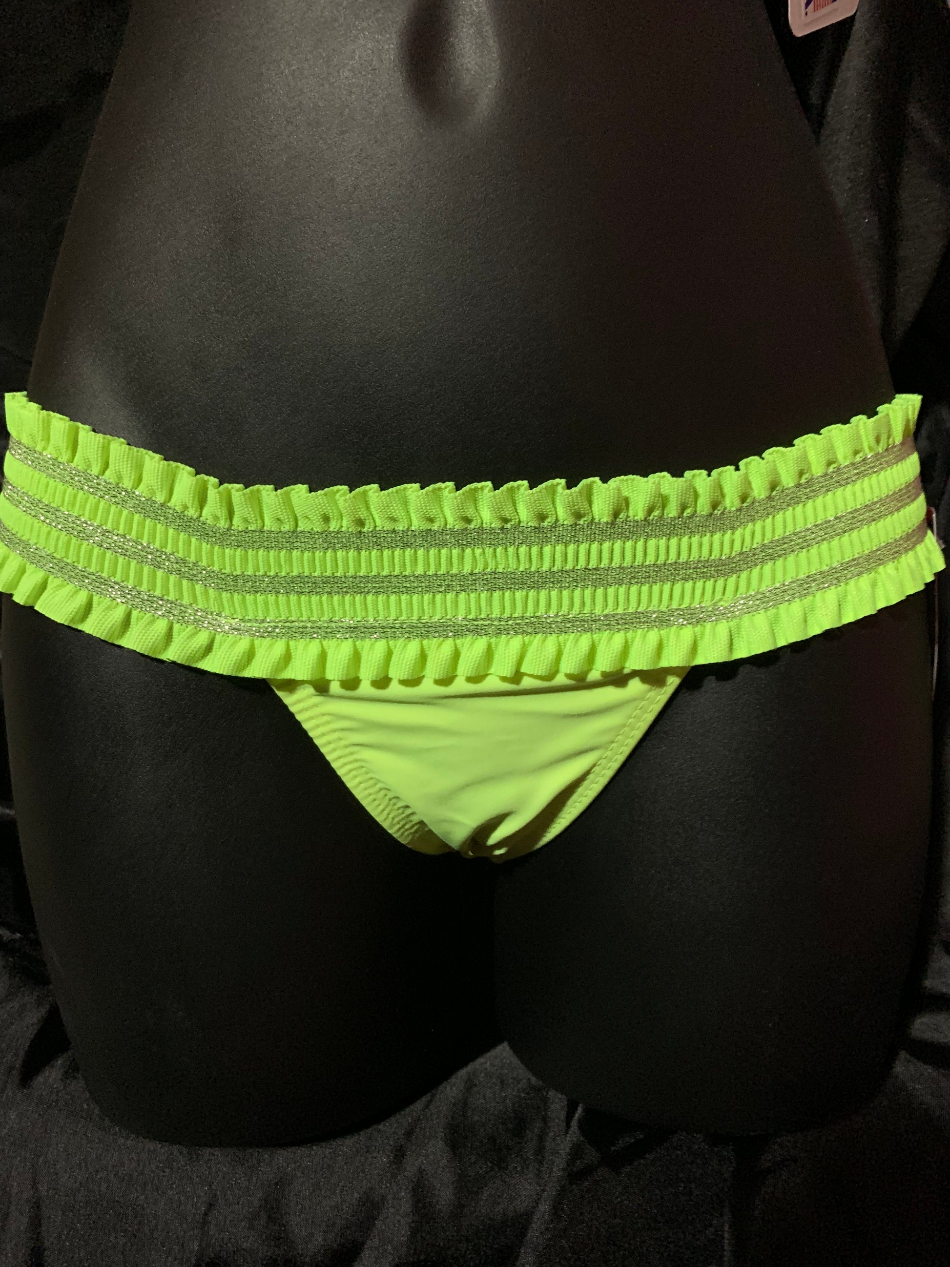 B9 Belted Scrunch Swim Bottoms-The Edge OK