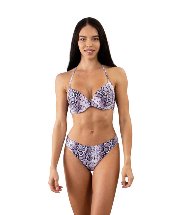 Animal Instinct Underwire Padded Push Up Top-The Edge OK