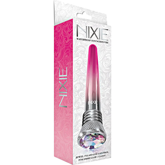 Nixie Waterproof Classic Vibe-10 Function Pink Ombre Glow-The Edge OK