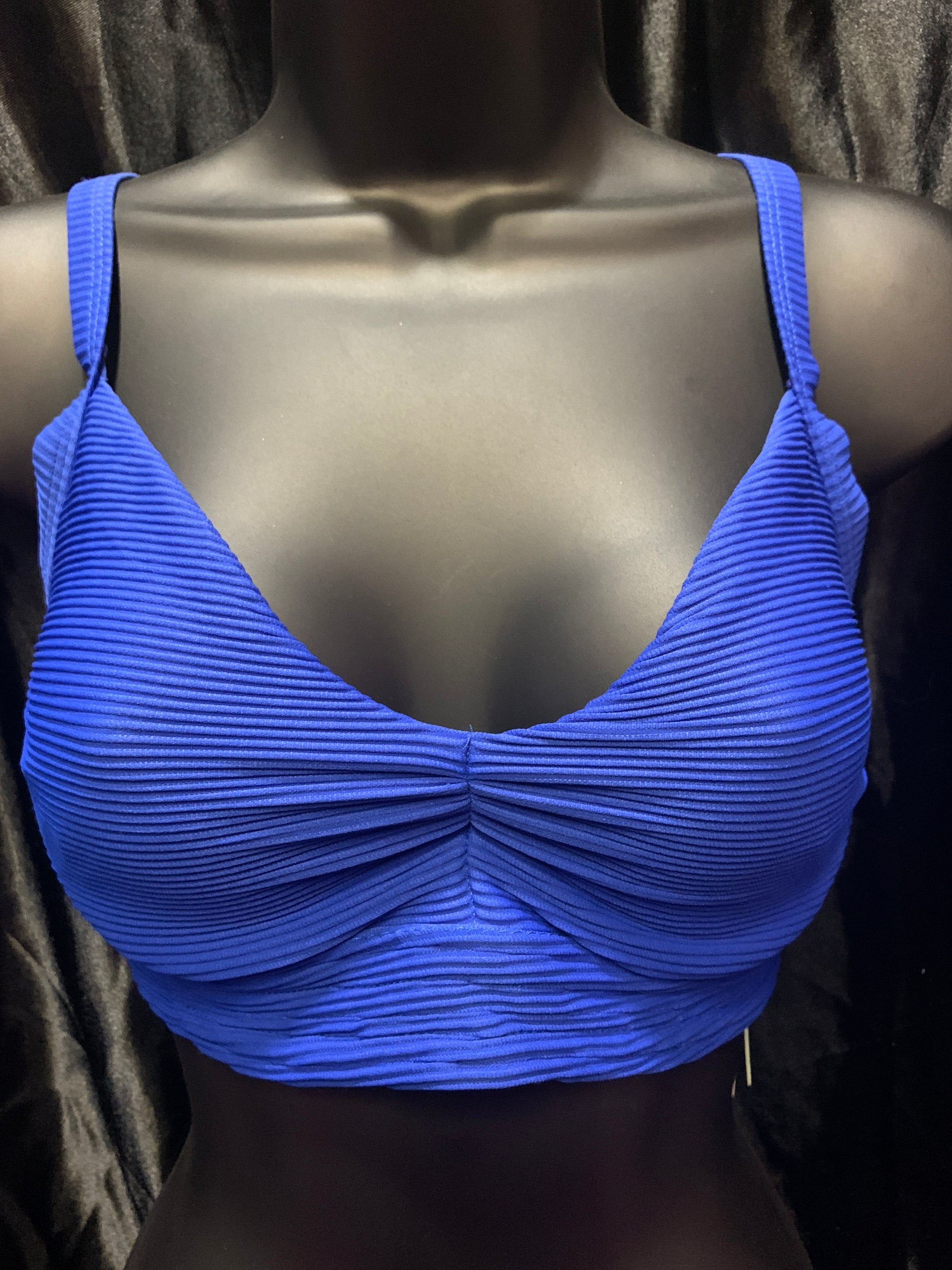 962-2535 UnderWire Tie Back Top-The Edge OK