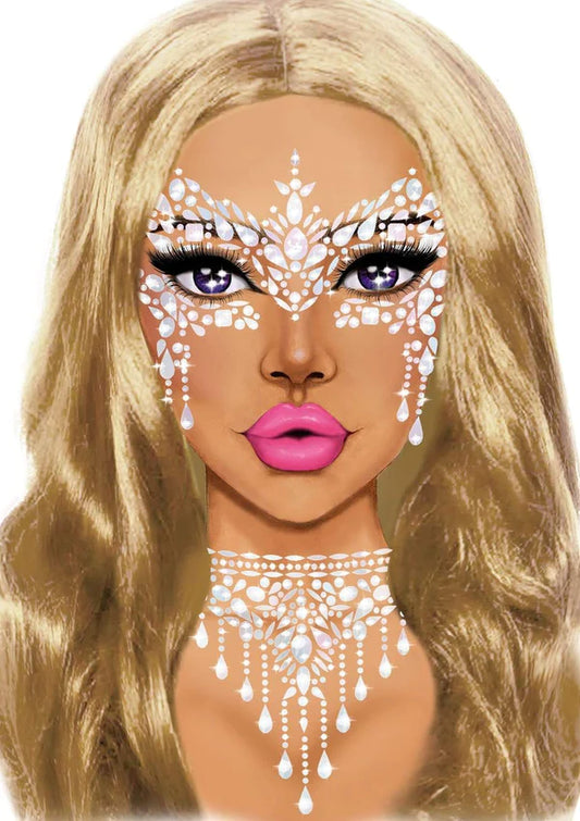 Body016 Rhinestone Body Iridescent Jewels-The Edge OK